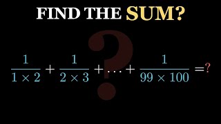 This sum value is less than 1  ! Can you find its value   