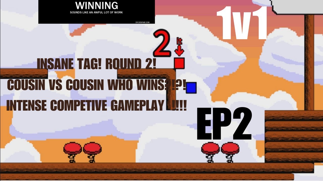 Cousin VS Cousin in 2 PLAYER TAG!!! VIDEOGAME COMPETIEVE GAMEPLAY ...
