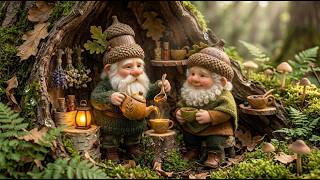 Watching Tiny Gnomes Gather Herbs &amp; Brew Tea 🌿 Deep Relaxation Fantasy World