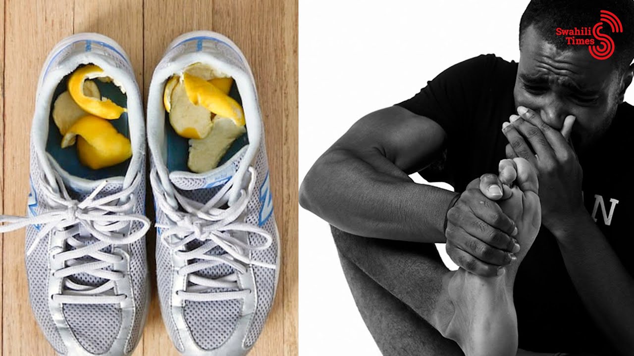 NJIA RAHISI ZA KUONDOA HARUFU MBAYA KWENYE VIATU VYAKO