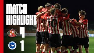 Into The Quarter-Finals Sunderland Afc U18S 4 - 1 Brighton U18S Fa Youth Cup Highlights