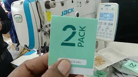 Button Stitch machine.