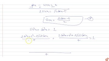 If `cosx+sinx=sqrt(2)cosx`, prove that that `cosx-sinx=sqrt(2)sinx`.