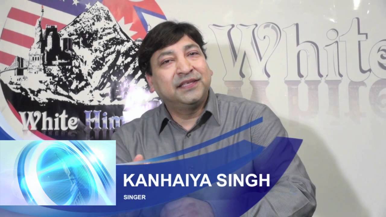 Kanhaiya Singh,  Nepali artist, (You are Watching White Himal tv)