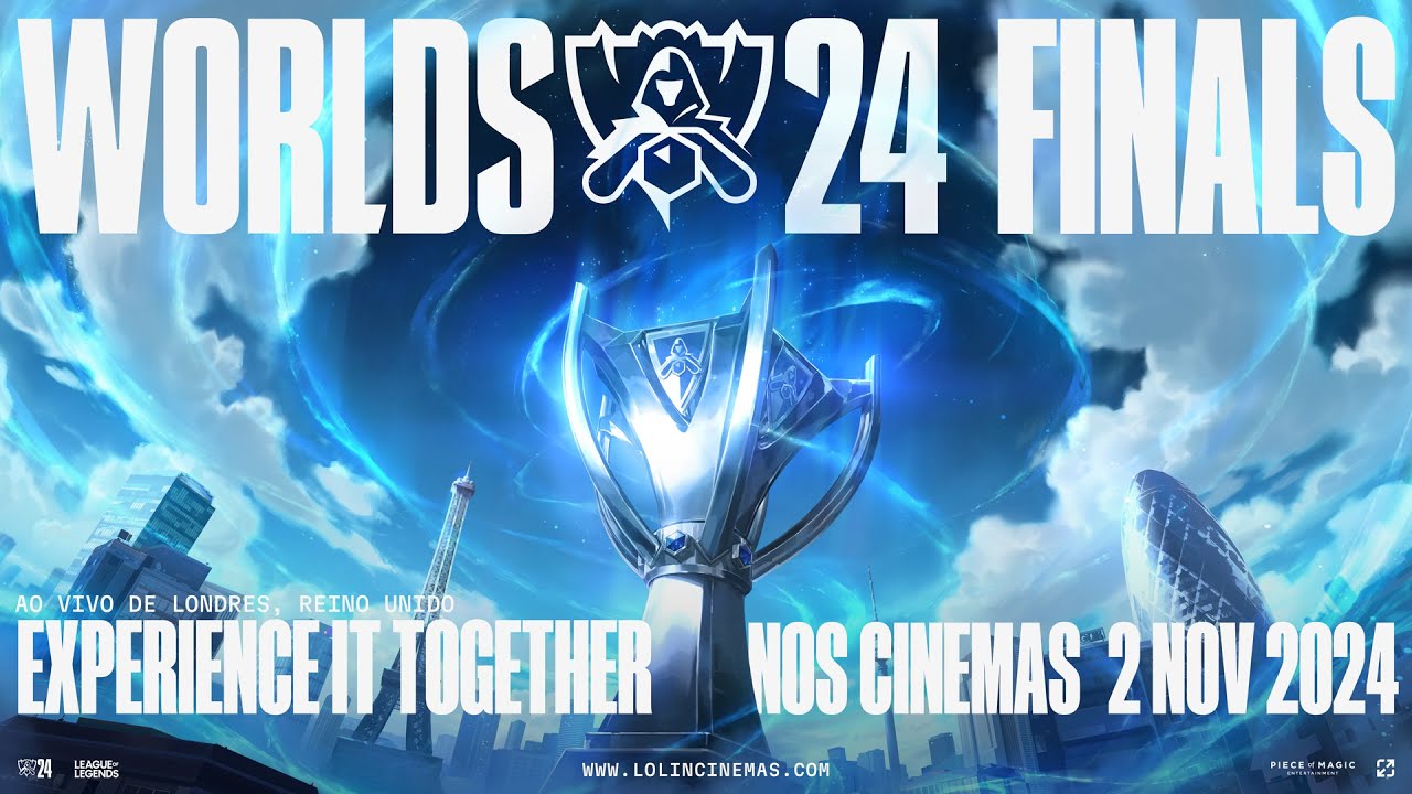 League Of Legends World Finals 2024 | Dia 02 de Novembro no Cinema NOS