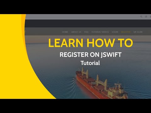 How Trader Register for User Access on JSWIFT - Tutorial