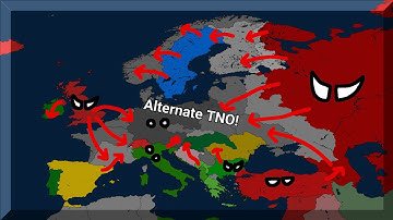 What If An Coalition Beat The Greater German Reich (TNO Inspired) - Presented On a Map!