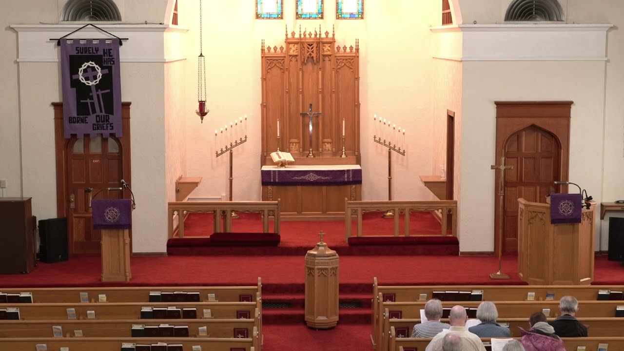 2025-03-19, Sing, my tongue, the glorious battle, LSB 454