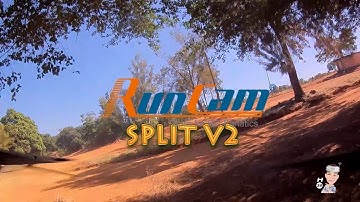 Runcam split v2 install Simples instalação