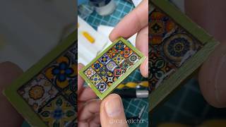 Miniature ceramic tile in 1:12 scale🍋 Miniature ceramic tile in 1:12 scale🍋