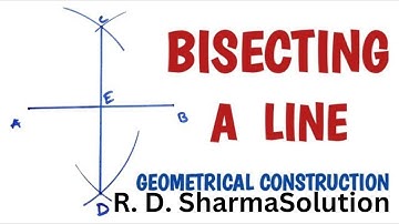 R.D. Sharma Ex. 16.1 Q.1 to Q. 2 Solution for Class 9 Maths Chapter 16 Construction| S. R.  Edu..