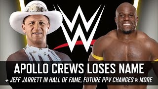 Apollo Crews Name Change, Jeff Jarrett in Hall of Fame, PPV Changes & More (Smack Talk 325 Hot Tags)