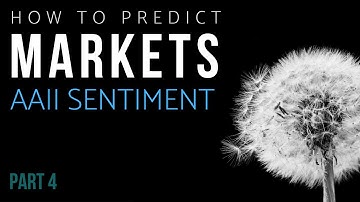 How to Predict Tomorrow in the Markets - Using Sentiment (Part 4)