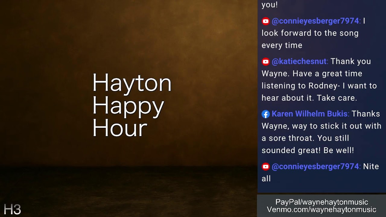 Wayne Hayton - HaytonHappyHour