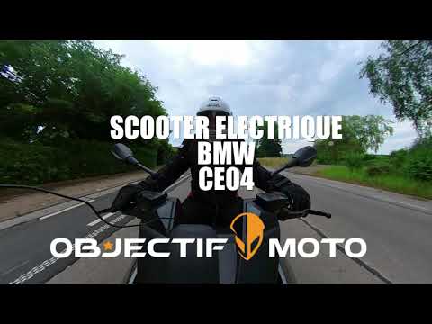 BMW CE-04  le scooter électrique urbain au look futuriste