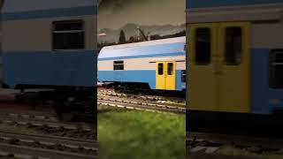 Sm42-593 Piko + wagony piętrowe Bohun Piko - Przewozy Regionalne Polregio InterRegio 🚅
