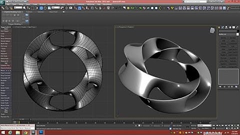 3D Tutorial | Model a Scherk-Collins Saddle Surface Ring | 3dsmax