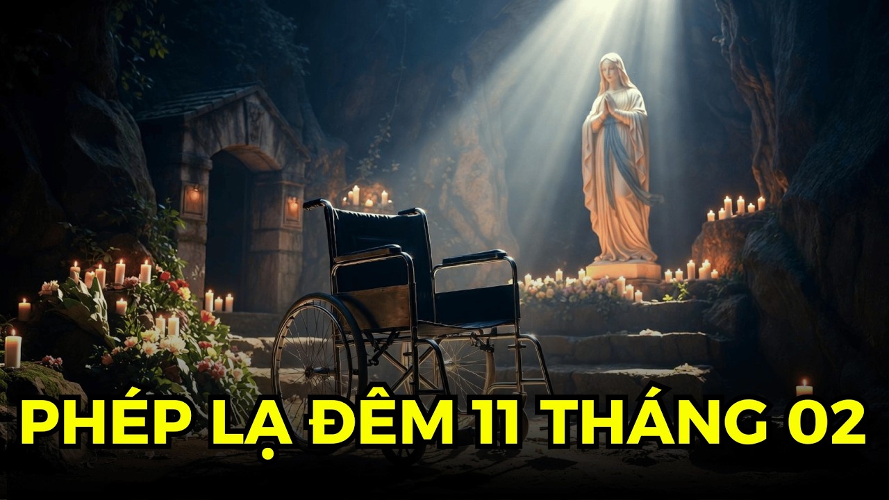 🛑3 Phút Khẩn Cầu Đêm 11/2 →Xin Mẹ Lộ Đức Ban Ơn Chữa Lành Hồn Xác | Cầu Nguyện Cùng Mẹ Maria
