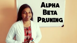 Alpha Beta Pruning in artificial intelligence | Solved example
