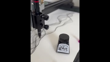 “Black strings” #plotter artwork on piece of the best @fabriano1264   created with UUNA TEK 3.0