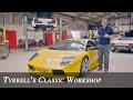 Lamborghini 350GT, Murcielago and the Bizzarrini V12 | Tyrrell's Classic Workshop