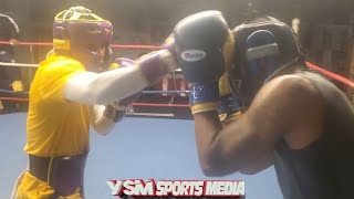 Heated Sparring: Featherweight Raymond Ford vs Welterweight Eliezer Olmeda: 1-12 Rounds