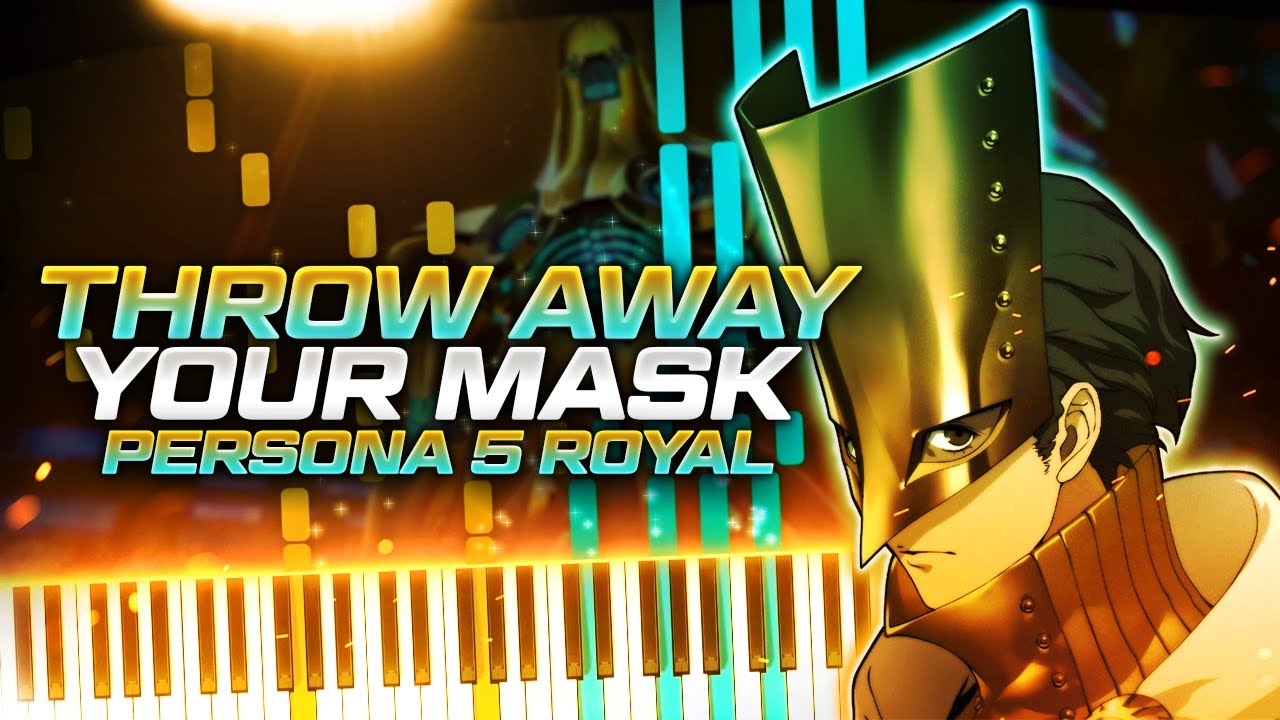 Throw Away Your Mask Piano Cover & Tutorial // Persona 5 Royal (Sheet