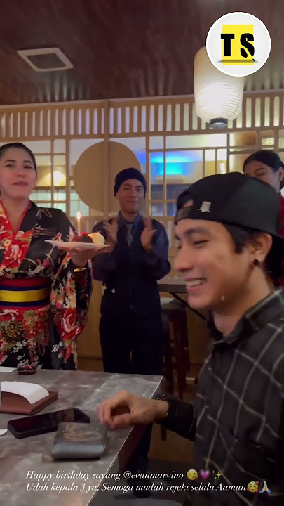 SUPRISE !Ulang Tahun Evan Marvino Sampek Salting #shorts