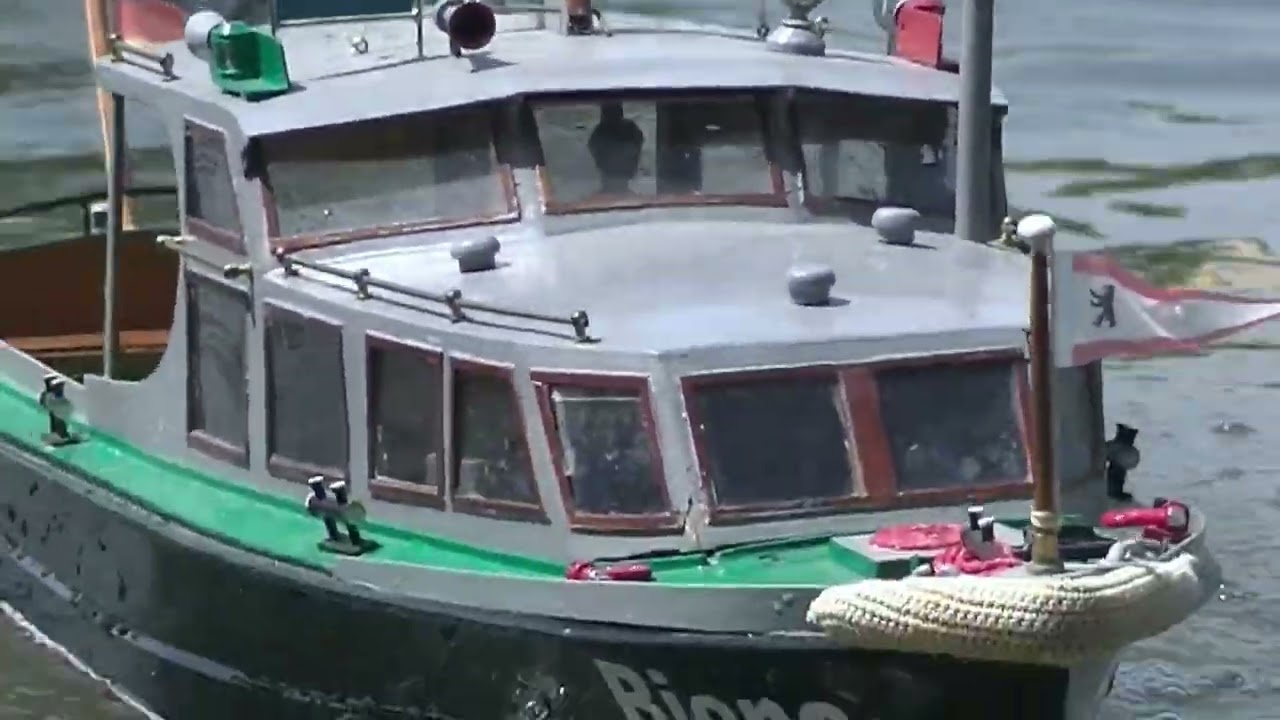 RC Schiff ,Modellboot ,Barkasse Bernkastel