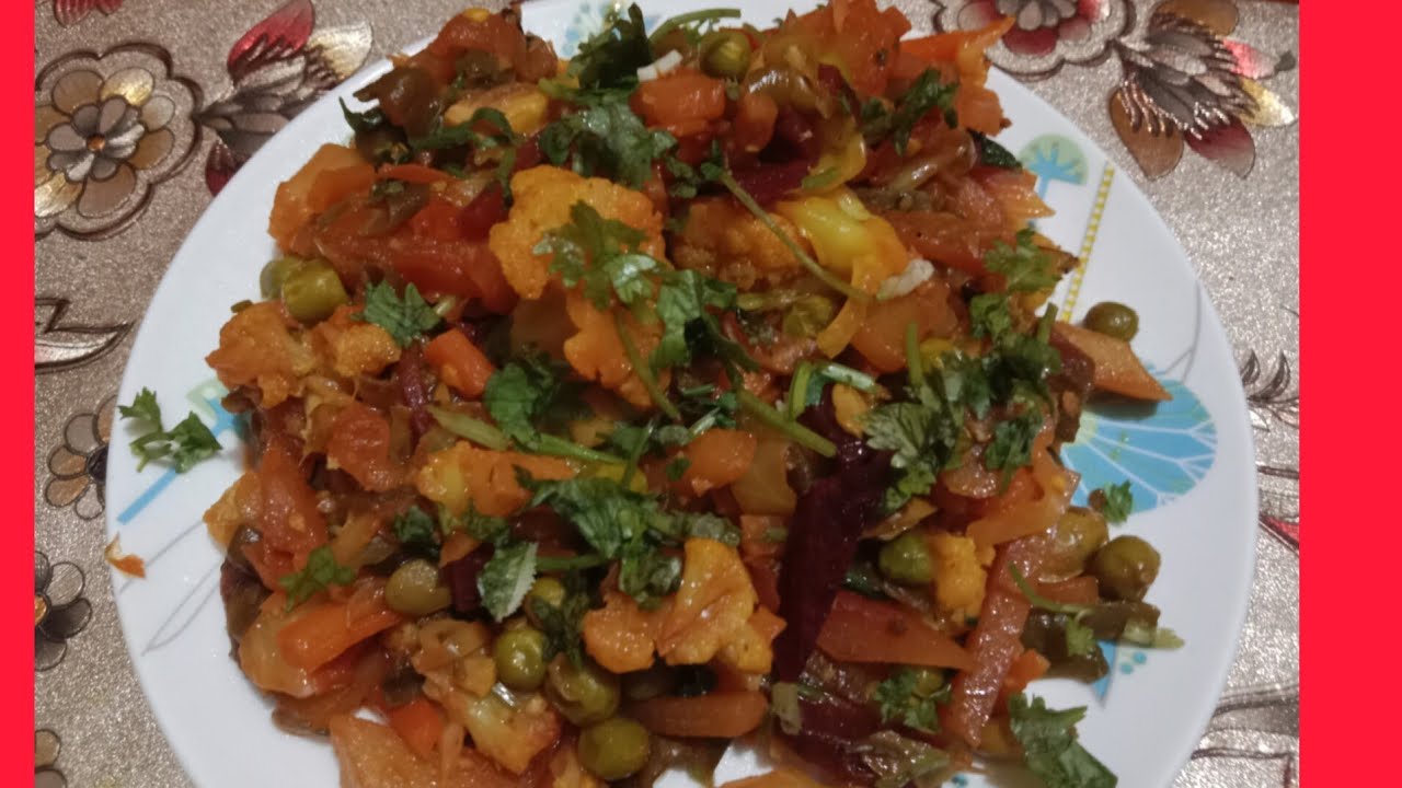 Winter Special Healthy Vegetable Stir  fry recipe //quick and easy veg recipe