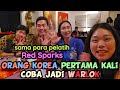 REAKSI RED SPARKS🇰🇷 DENGAR DANGDUT INDONESIA🇮🇩 SAMBIL MAKAN MAKANAN INDONESIA🇮🇩