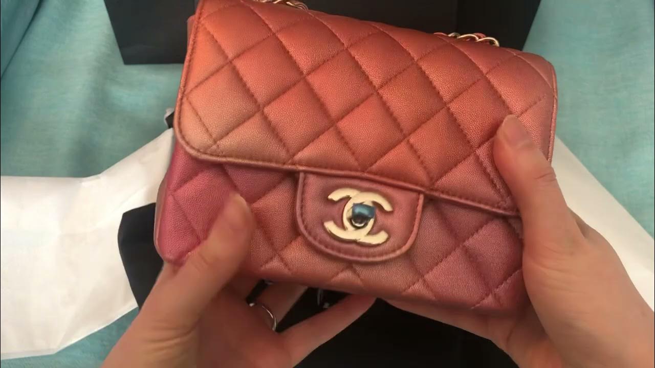 Unboxing a Chanel Trendy CC Mini Rose Gold from Saks @saks #chanel