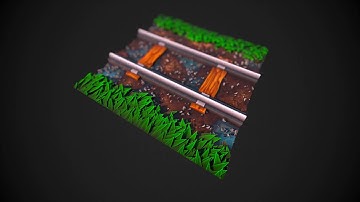 Train Track - Substance Designer