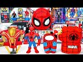 Marvel Spiderman Collection Unboxing Review | Web Bolt NERF Blaster | LEGO Marvel 10794 Team Spidey