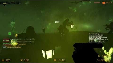 ZOMBIE ESCAPE, COUNTER-STRIKE: SOURCE, MAP: ZE_slender_escape