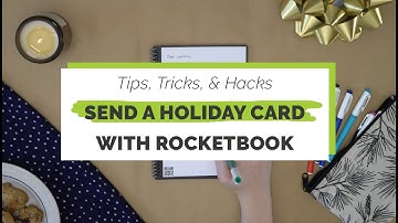 Send a Holiday Card with Rocketbook | Rocketbook Tips & Tricks