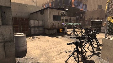 MW3 Out of Hardhat (Sentry Gun + God Mode Mod)