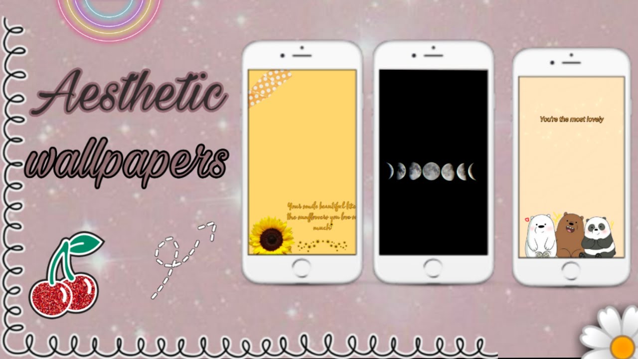 ☆How to do aesthetic wallpapers by picsart☆ .. - YouTube