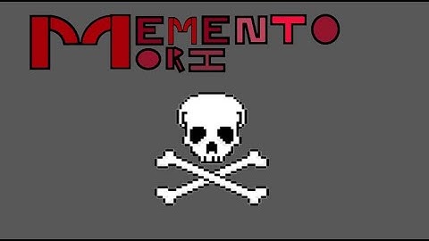 Memento Mori | My final Devlog