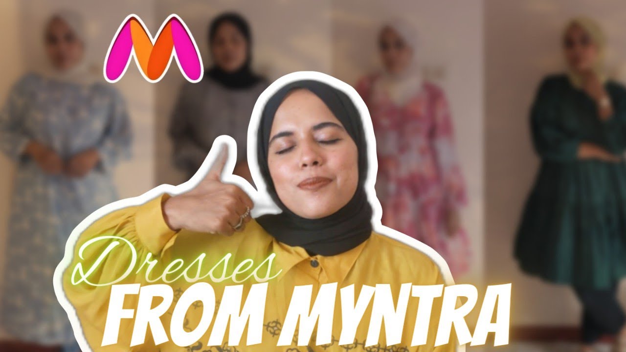 MYNTRA DRESSES HAUL BEAUTIFUL CASUAL WEARS MALAYALAM YouTube