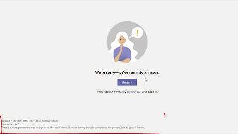 FIX: Microsoft Teams Error We