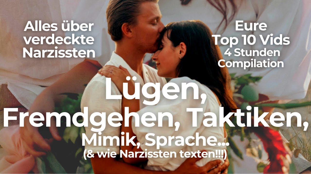 Verdeckte Narzissten: Fremdgehen, Lügen, Taktiken, Grinsen, Texten & ihre Sprache (VidCompilation)