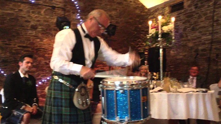 Jim Kilpatrick Drumming at Jamie and Katherine's w...