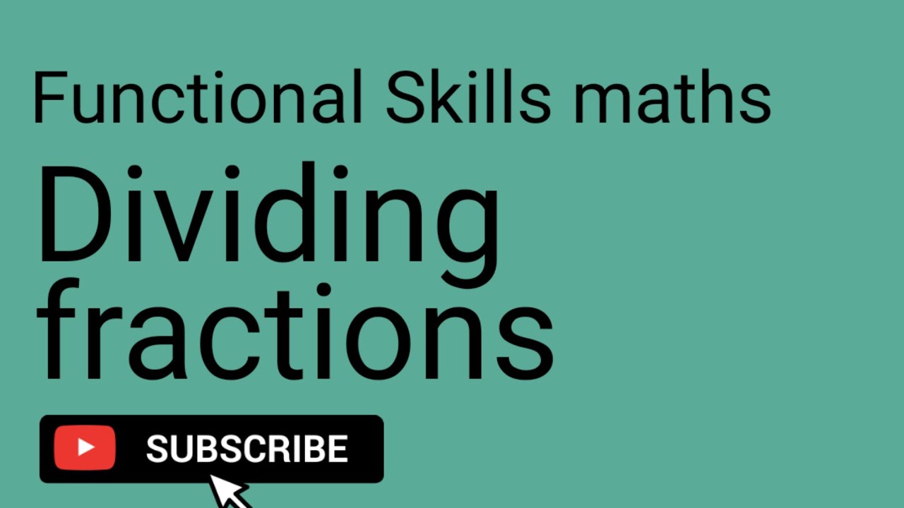 Dividing Fractions - YouTube