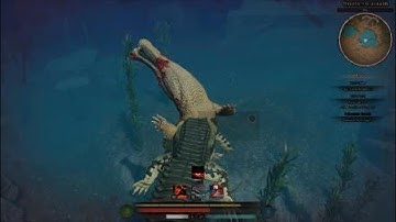 Sarco Fight 1v1 With New Swimming Mechanics | Path of Titans