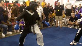 Gamal (Silent Thunder) v Straight Up Part 2 of 3- Team fighting NEO '10
