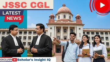 JSSC CGL (Paper Leak) Check Facts@ScholarsinsightIQ Bg Ajit Sir