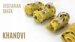 No Fail Khandvi Recipe | How to make Gujarati Khandvi at Home | Patudi at Home | The Kitchen Cosmos