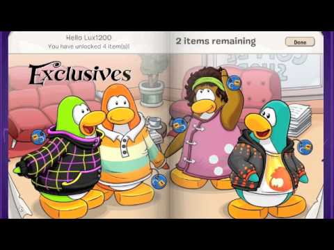 Club Penguin Unlocking Series 6 Treasure Book