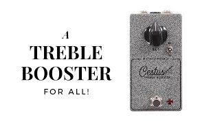 ギター Mythos Pedals Cestus Treble Booster Mythos Pedals - Cestus Treble Booster | Mass Street Music